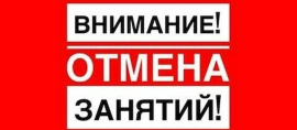 С 19 сентября по 15 октября отменены занятия в платных группах обучения плаванию в детском бассейне тренера ЗУБИНОЙ Ольги Анатольевны.