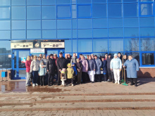 14 марта состоялся городской субботник.